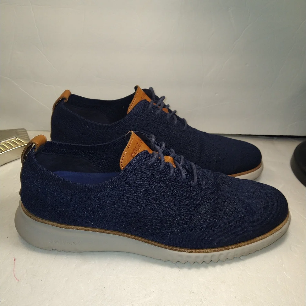 Cole Haan 2.Zerogrand Stitchlite Wingtip Oxford Shoes Men’s sz 10.5M